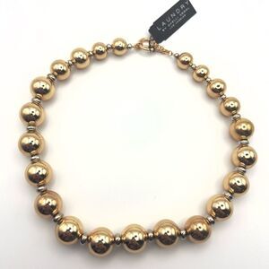 Laundry By Shelli Segal mixed metal Gold and silver Necklace